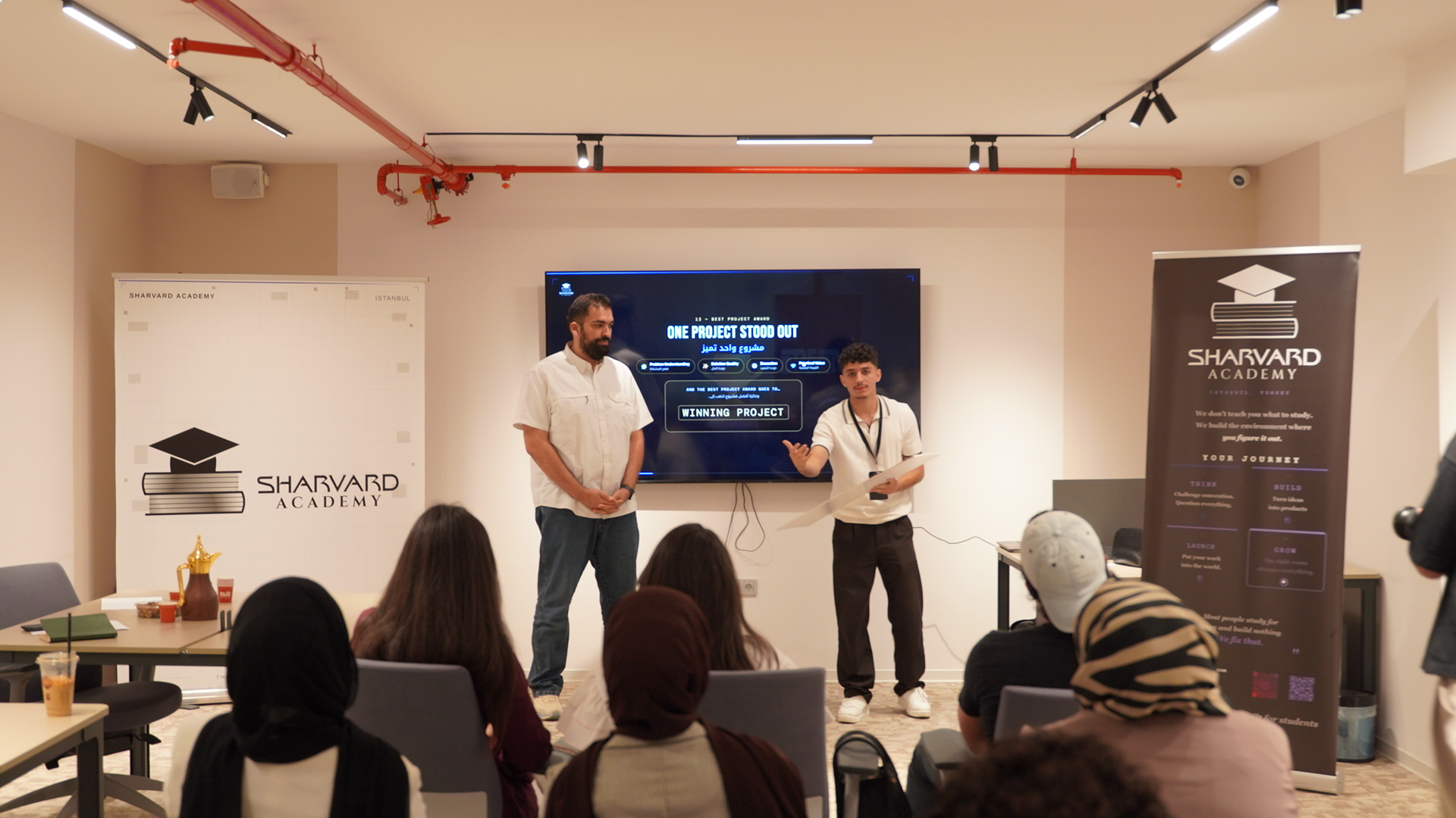 Live academy operations — workshop session
