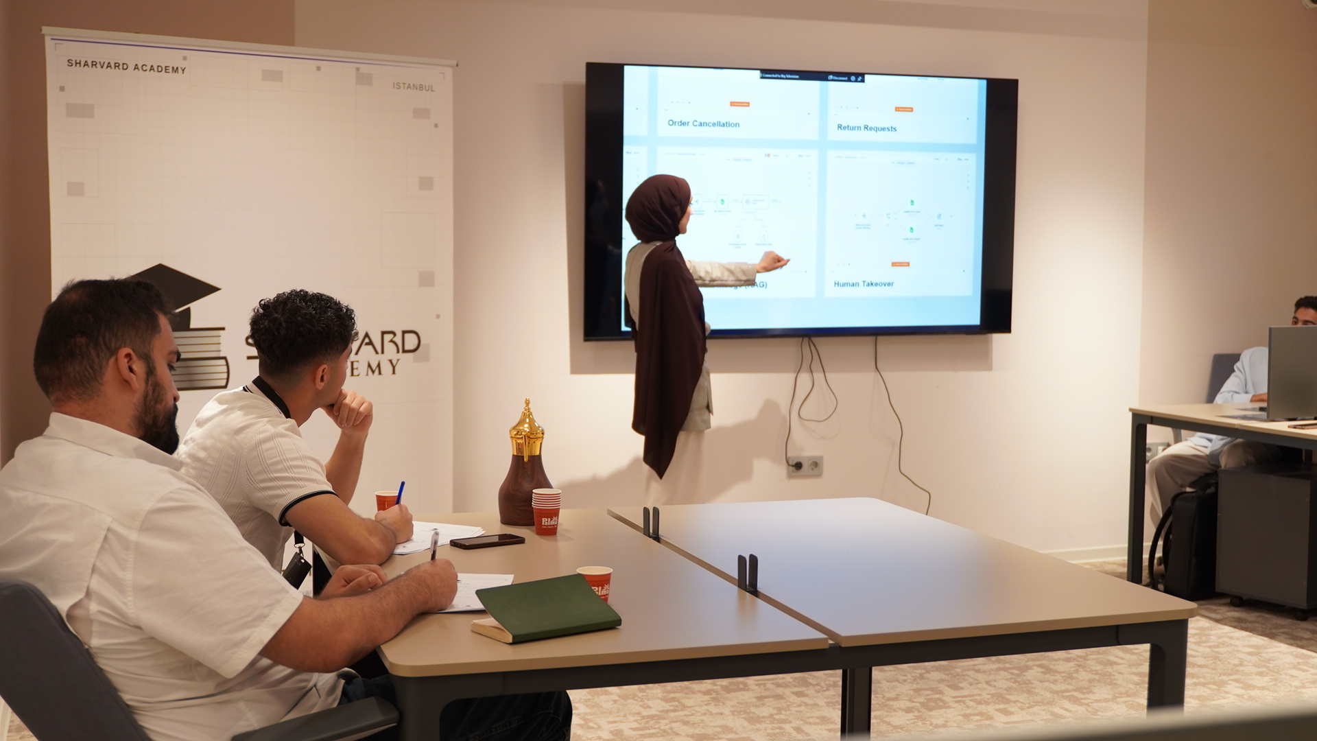 AI automation workshop session