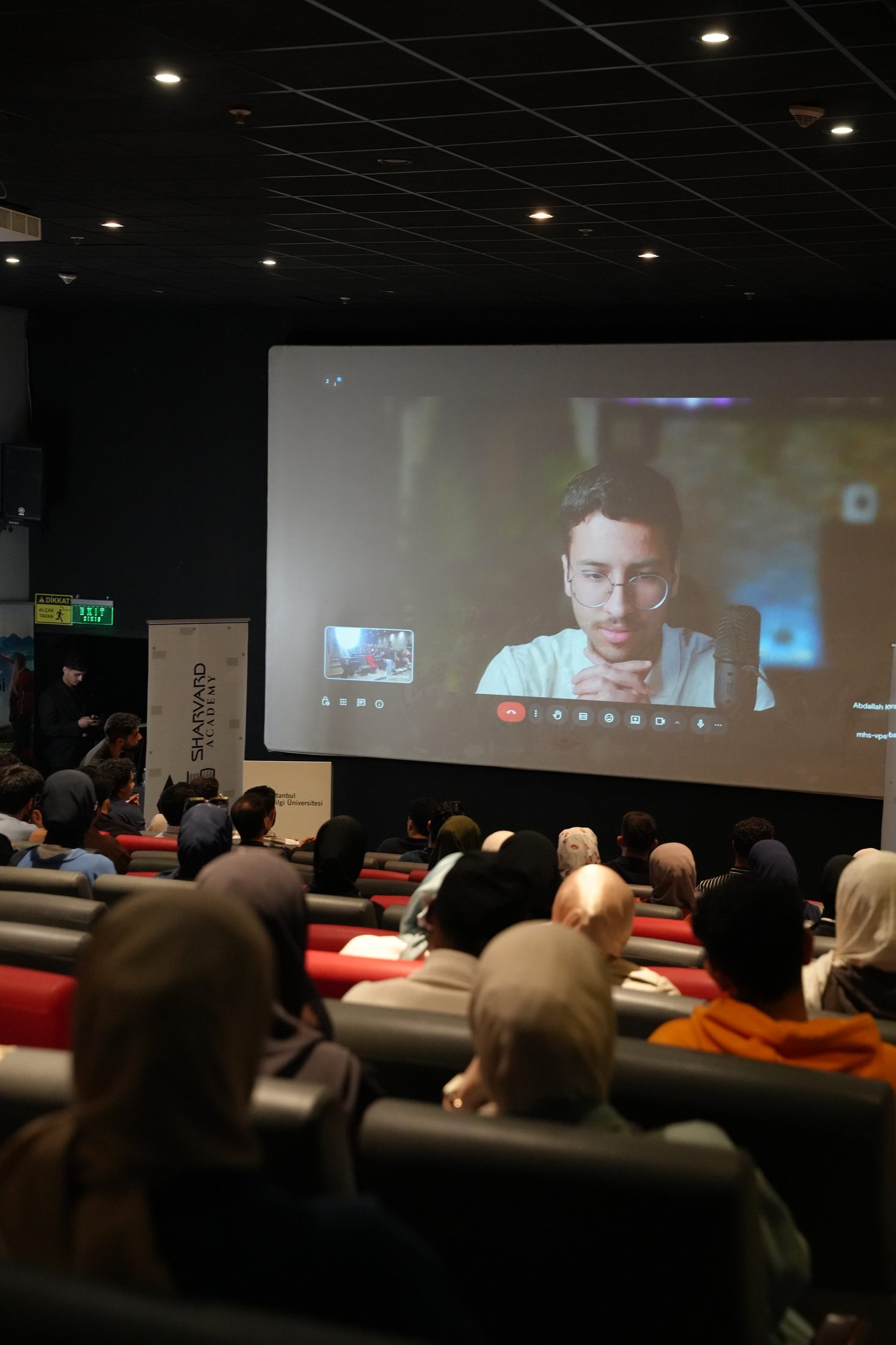 Guest speaker session at Sharvard Academy